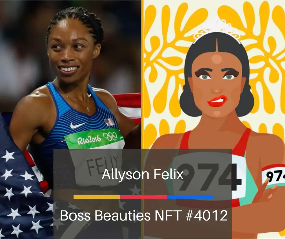 Allyson Felix - Boss Beauties NFT #4012