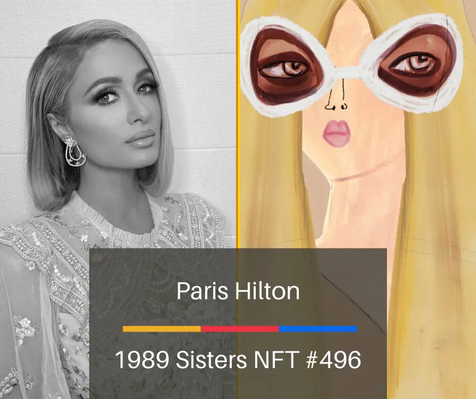 Paris Hilton - 1989 Sister #496 NFT