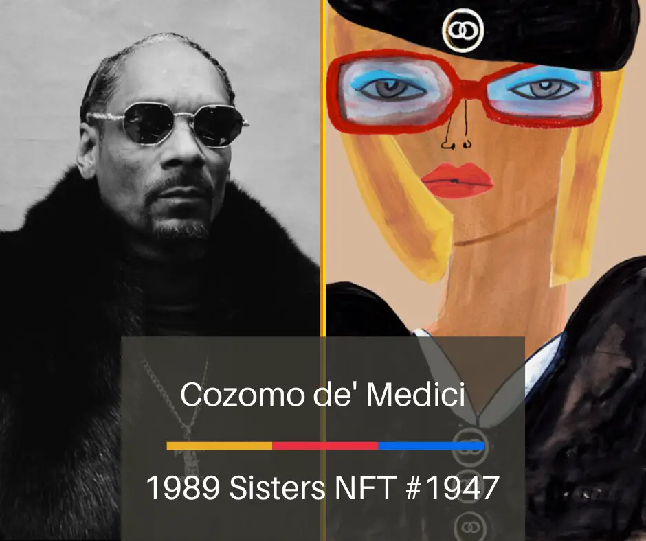 Snoop Dog - Sister #1947 & 8 Other 1989Sisters NFTs