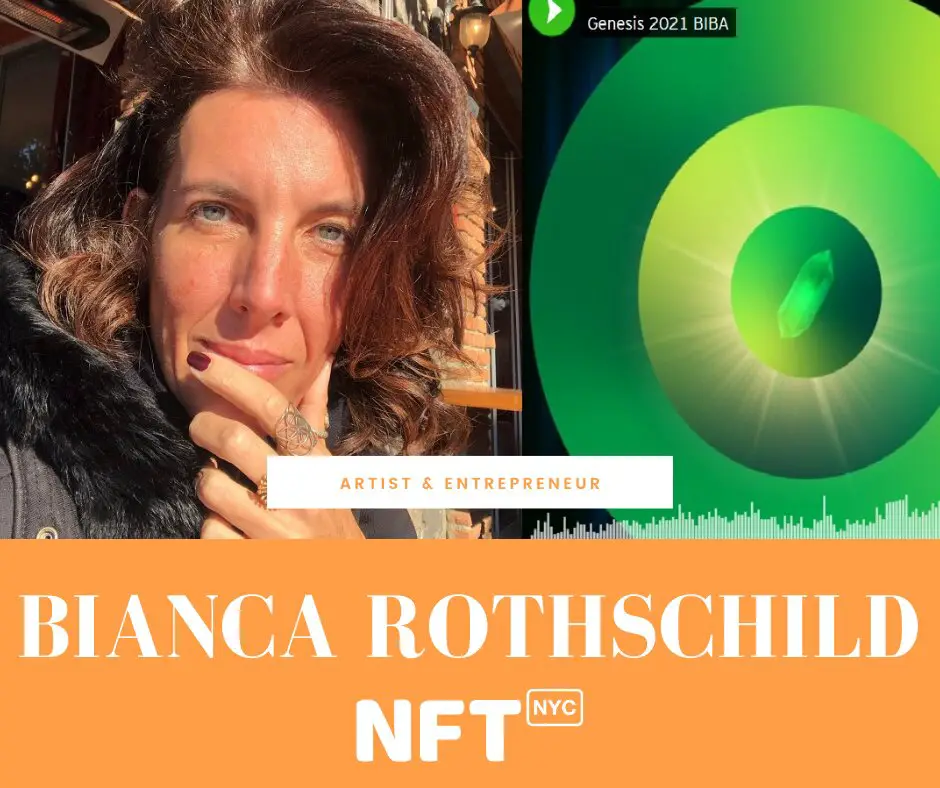 Bianca Rothschild NFT Artist Speaker at NFTNYC 2022
