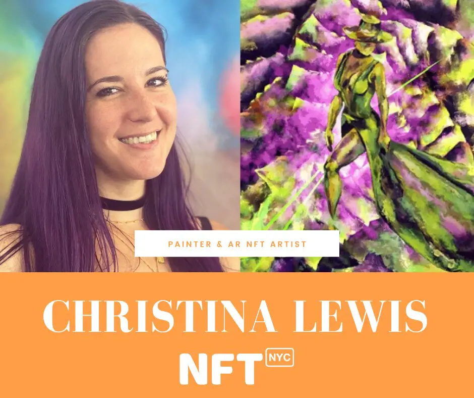Christina Lewis Vizcarrondo aka Bonesy Speaker NFT NYC 2022