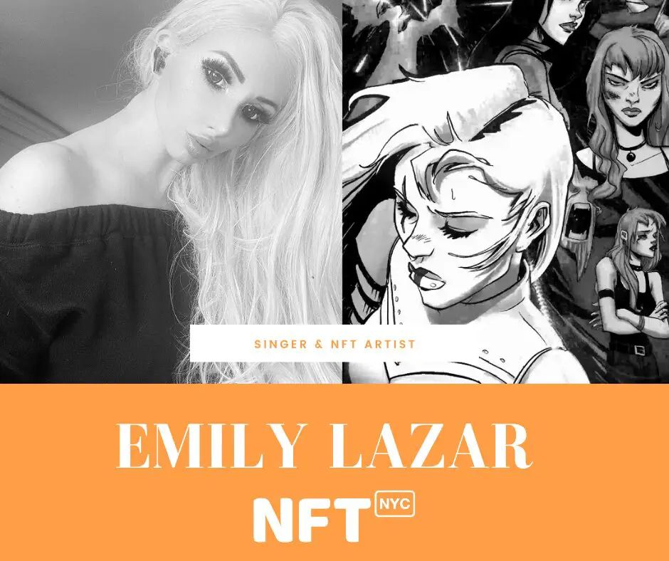 Emily Lazar September Mourning NFT Artist - Speaker at NFTNYC 2022