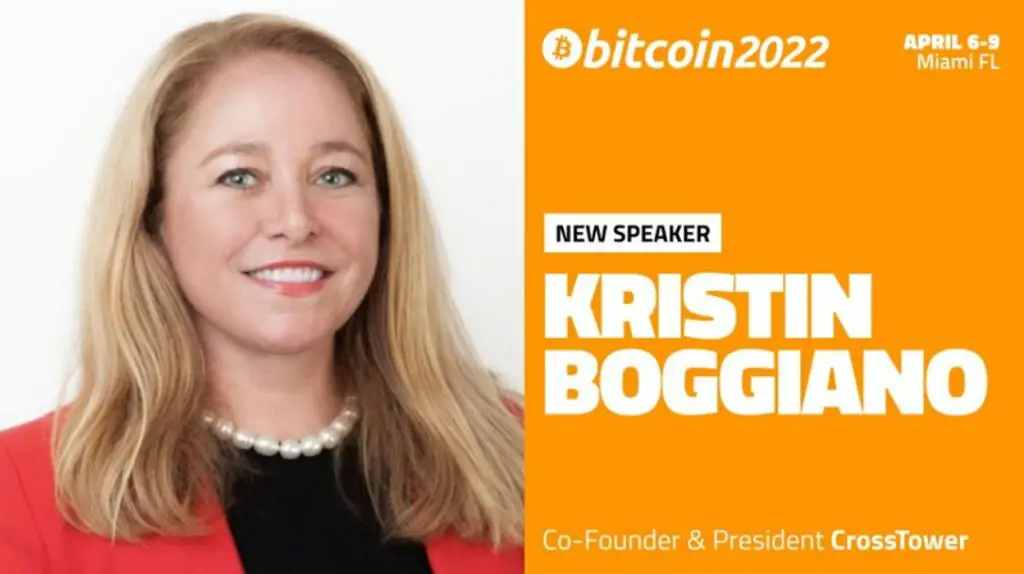 Kristin Boggiano cofounder & president of CrossTower
