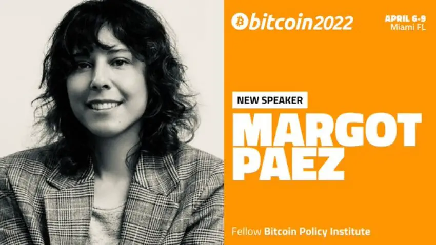 Margot Paez Bitcoin Speaker 2022