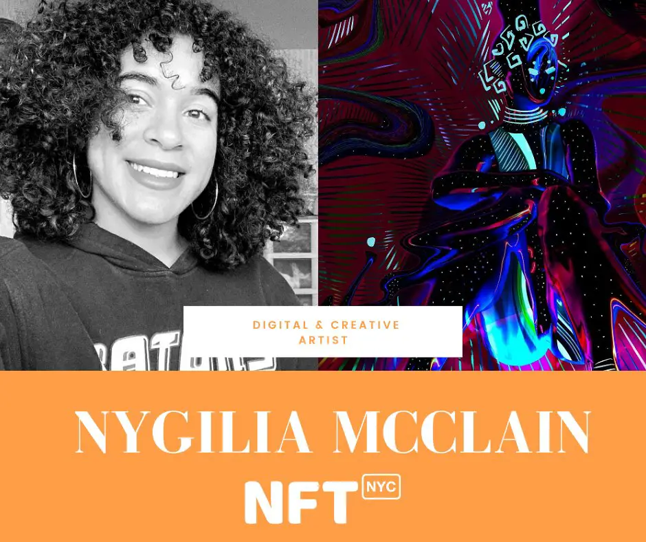 Nygilia McClain NFT Artist Speaker at NFTNYC 2022