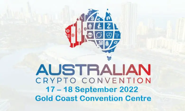 australian crypto convention 2022, venue, exhibitors and ticket price