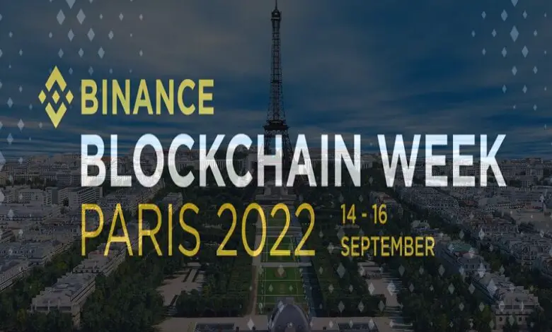 Binance Blockchain Week Paris 2022 Event Schedule Ticket Price Exhibitors and Speakers