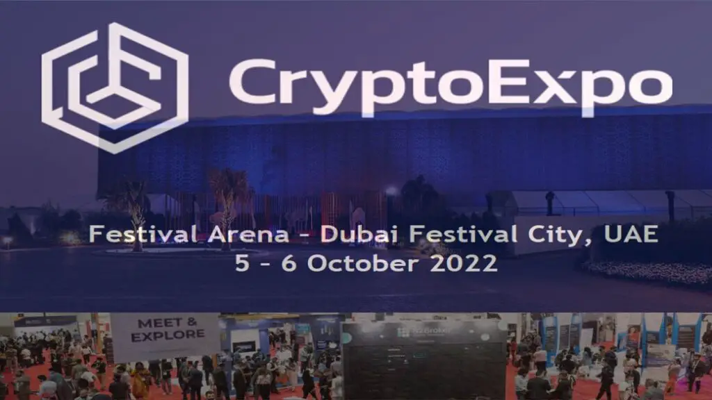 Crypto Expo Dubai October 2022 Event Location Dates Schedule and Ticket Price