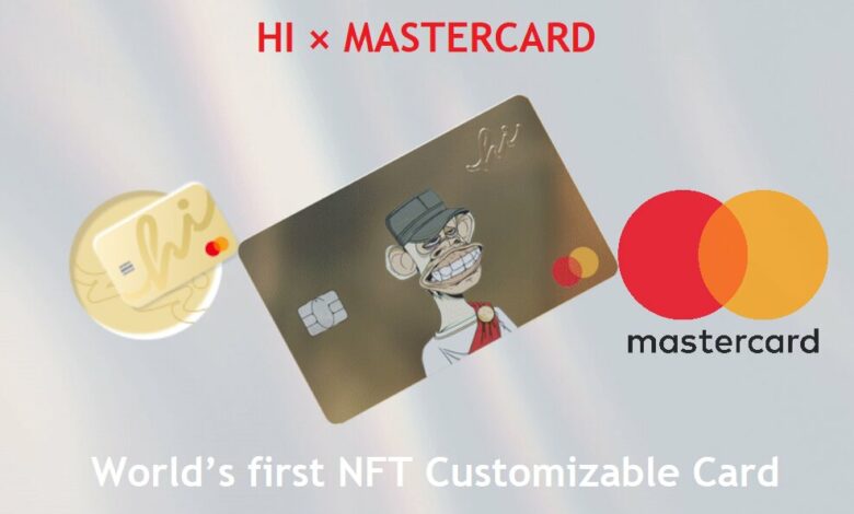 hi Crypto and Fiat Debit Card with Mastercard offers NFT avatar customization