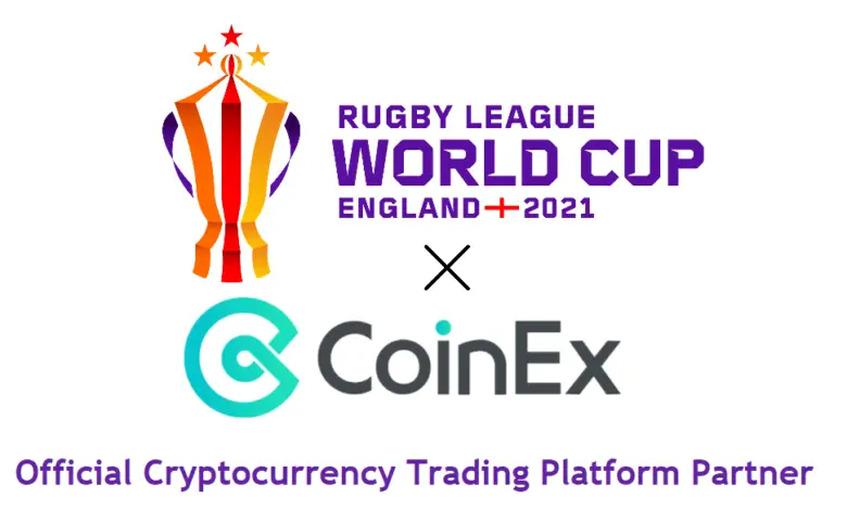 CoinEx is the Exclusive Cryptocurrency Trading Platform Partner of the 2021 Rugby League World Cup - Cryptoofficiel.com