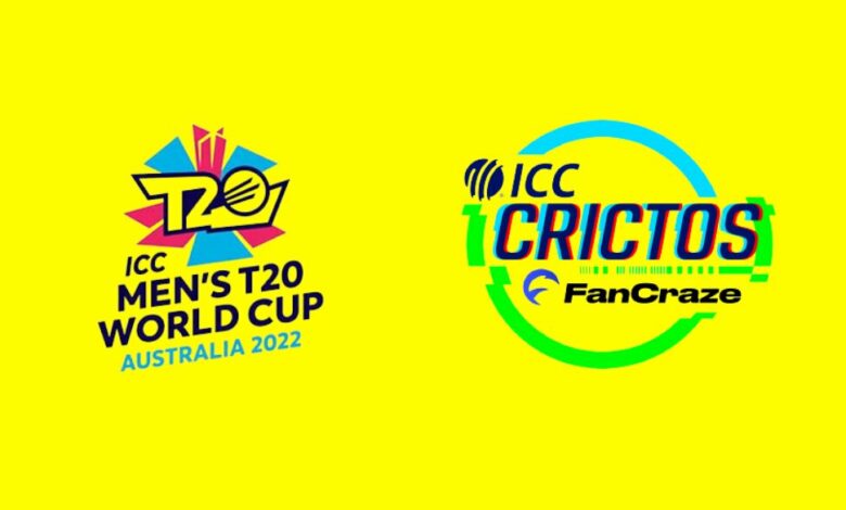 Crictos Digital Collectible for the ICC Mens T20 World Cup 2022 has been announced by ICC in collaboration with FanCraze - Cryptoofficiel.com