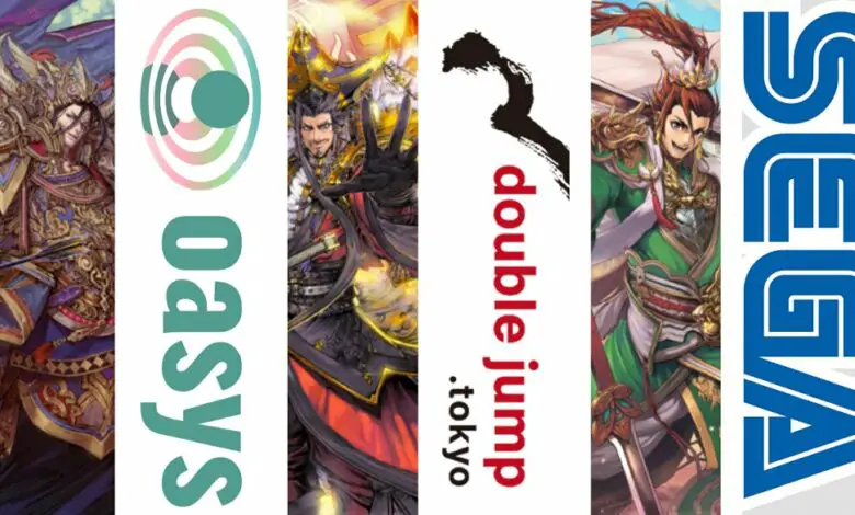 SEGA Double Jump Tokyo and Oasys collaboration to develop a blockchain game based on Sangokushi Taisen IP - Cryptoofficiel.com