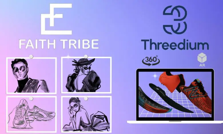 Web3 Fashion Platform Faith Tribe and Threedium 3D ecommerce engine announces Partnership for phygital fashion